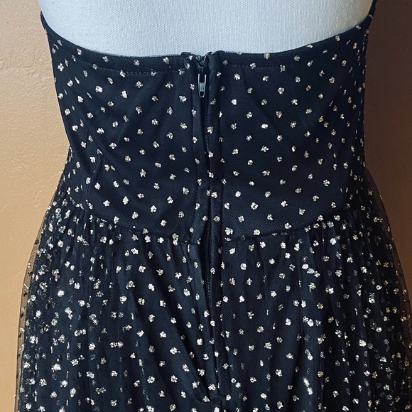 Windsor Long Black Strapless Prom Dress (M) NWOT - Picture 6 of 16